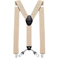 Miniatyrbillede 2 af 5: Brede herreseler med 4 clips i elastisk og justerbar Y-form B
