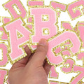 Miniatyrbillede 2 af 5: Bogstav Patch Mærkat, Engelsk Bogstav A-Z Stryge På Reparation Patches A