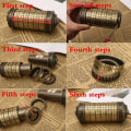 Miniatyrbillede 4 af 5: (Bronze) Da Vinci Code Mini Cryptex til jul, Valentinsdag, de mest interessante fødselsdagsgaver til kæreste og kæreste