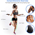 Miniatyrbillede 3 af 5: Springtov, Speed Jump Rope Tangle-free Justerbar Reb med