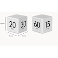 Miniatyrbild 3 av 5: 15-20-30-60 Minuter Miracle Cube Timer Nedräkning Fråga Påminnelse