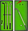 Golfpenn gaveesett kule kontorgadgeter skrivebordstilbehør for M