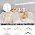 Miniatyrbillede 3 af 5: 50 Plastik Hanger Kroge Hanger Forbindelseskroge, Hanger Connecto
