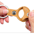 Miniatyrbillede 3 af 5: Airtag positioneringsbeskyttelse mod tab af læderbeskyttelse (ye
