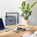 Miniatyrbillede 5 af 5: Sort - Etui i kunstlæder til små eller mellemstore stel Hårdt etui, 2