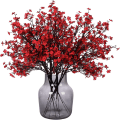 Miniatyrbilde 1 av 5: 12 kunstige blomster i bulk, falske plast silkeblomster er