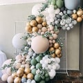Miniatyrbilde 4 av 5: 60 stk. sorte ballonger, nyttårsballonger, ballongdekorasjon for