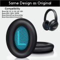 Miniatyrbilde 2 av 5: Reservedeler Skumøreputer Øreputerpute for Bose Quiet Com