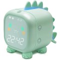 Miniatyrbilde 1 av 5: Barnealarmklokke med dinosaur, digital alarmklokke for barn