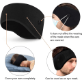 Miniatyrbillede 5 af 5: 3 stk. Ørevarmer Hovedbånd med Knap Polar Fleece, Unisex Vinter Spo