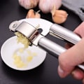 Miniatyrbillede 4 af 5: Hvidløgspresser i rustfrit stål
