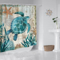 Pikkukuva 1 / 2: Homehtyylinen suihkuverho, homehtumisenkestävä, 180x180cm