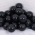 Miniatyrbillede 3 af 5: 100 stk. sorte balloner Latex festballoner - 12 tommer runde Hel