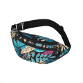 Pikkukuva 1 / 5: Sininen vyölaukku, vyölaukku, fanny pack, treenivyö, juoksuvyö