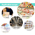 Miniatyrbilde 5 av 5: Adhesive Labels, 1 Roll 800 Self-Adhesive Plain White Labels, 60