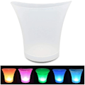 Miniatyrbillede 4 af 5: 2 stk. LED-isspande, 5L farverig isspand med flere farver