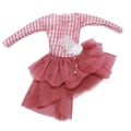 Pikkukuva 5 / 5: 4 kappaletta 30 cm:n Barbie-nuken mekko mekko mekko mekko puku fa