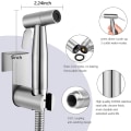 Miniatyrbillede 2 af 5: Håndholdt bidetbruser, rustfrit stål børstet nikkel spray kit, C