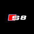 Miniatyrbillede 1 af 5: 2 stk. Velkomstlys til Audi Aodi A4LA5A6L Ambientelys A7A8 O