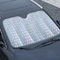 Miniatyrbillede 3 af 5: Bil front solskærm Tyk laser solskærm Sommer solbeskyttelse - R-3934 130*70cm