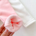 Miniatyrbillede 4 af 5: Efterår og vinter nye baby plus fløjl tykke leggings ensfarvet