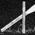 Miniatyrbillede 2 af 5: 2 sæt USB mini genopladelige lommelygter i rustfrit stål