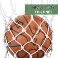 Miniatyrbillede 4 af 5: 2-delt basketballnet - Hjemmesportsudstyr - Hvid nylon til I