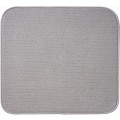 Miniatyrbillede 5 af 5: 2 stk. Mikrofiber tørremåtte til opvaskestativ, absorberende tørremåtte til glas, tallerken og kop 40cm x 46cm, grå stativ