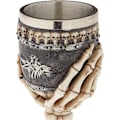 Miniatyrbillede 2 af 5: Kraniet arm tumbler, 7 x 7 x 18,5 cm, personligt service, hjem