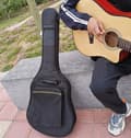 Bomullstjock gitarrväska Ballad Dubbel axel Oxford Cl