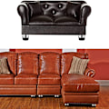 Miniatyrbillede 5 af 5: 4x Runde møbelbordben justerbare rustfrit stål sofa ben