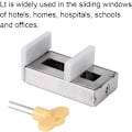 Miniatyrbillede 4 af 5: 2 stk. med nøgle aluminiumslegering dørrammesikkerhedslås, justerbar