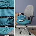 Miniatyrbilde 3 av 4: Elastisk stoltrekk i spandex - Vaskbart - Designet for kontor