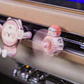 Miniatyrbillede 3 af 5: Bil Luftfrisker Sød Pilot Kat Bil Diffuser Roterende Propeller