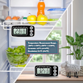 Miniatyrbillede 5 af 5: 2 stk. Digitalt Køleskabstermometer Temperatur -50°C til 70°C