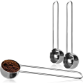 Miniatyrbilde 1 av 5: Rustfrie stålskaffeer - Måleskjeer for te, kaffe