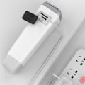 Miniatyrbillede 4 af 5: Bærbar mini lys stærk lommelygte udendørs projektør lang endu