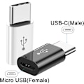 Miniatyrbillede 2 af 5: 4 stk. USB C-adapter, USB C til Micro USB-adapter Type C han til