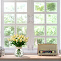 Miniatyrbilde 2 av 5: 10 Pakke Kunstige Tulipaner Real Touch Kunstige Blomster Bulk Falske Tulipaner