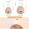 Miniatyrbilde 4 av 5: M Strapless usynlig selvklebende BH for kvinner gjenbrukbar Push Up In