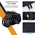 Miniatyrbild 2 av 5: Cykelskydd, cykelskydd för förvaring utomhus - 210D nylon med PU