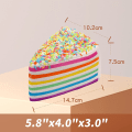 Miniatyrbild 2 av 5: Squeeze Toys Cake Slow Rising Kawaii Rainbow Squishy Anti-Stress