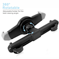 Miniatyrbilde 5 av 5: Bil Tablet Feste Sugekopp for 9.5-14.5\" iPad Tab, Bil Tablet Holder for Dashbord og W