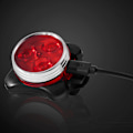 Pikkukuva 3 / 5: USB-ladattava LED-pyörävalo 4 vakio/vilkku-tilassa (punainen l