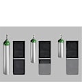 Miniatyrbillede 3 af 4: Rullestols iltpose med spænder passer til enhver kørestol sort (passer til