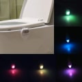 Miniatyrbilde 2 av 4: Toalettlampe Nattlys LED Bevegelsessensor Belysning WC / Ba