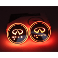 Miniatyrbillede 3 af 5: Nummerplade Ramme X 2stk LED Bil Kopholder til Infiniti,