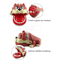Miniatyrbilde 3 av 4: Hundetannlege Bite Finger Toy Morsomt Tricky Game Table Toy Morsomt In