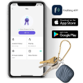 Miniatyrbilde 2 av 5: Bluetooth nøkkelfinner - Svart - Smart nøkkelring med anti-tap-varsling