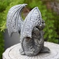 Miniatyrbillede 4 af 6: Gargoyle Statue Have Statue Figur Figur Gotisk Indendørs